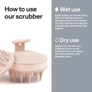 แปรงแชมพูซิลิโคน 100% แปรงนวดหนังศีรษะ แปรงขัดหนังศีรษะซิลิโคนนุ่ม แปรงแชมพูสำหรับขนตา พร้อมโลโก้สั่งทำได้ - Product Image 3