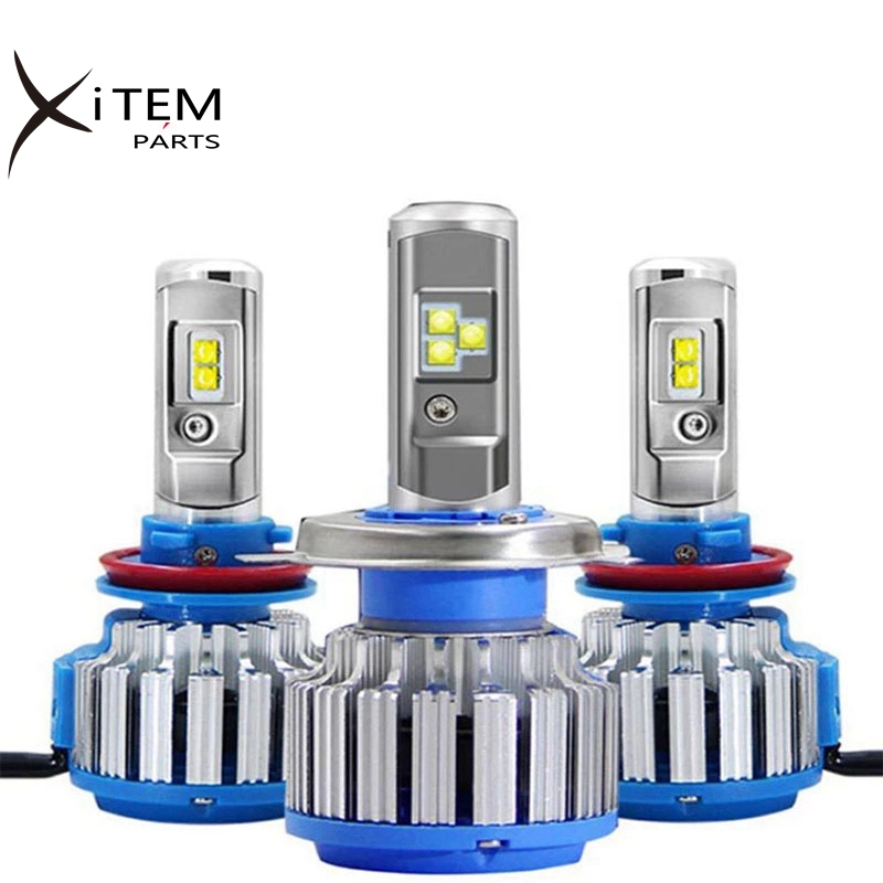 T1 светодиодные фары для автомобиля turbo светодиодные фары hb3 9005 hb4 9006 h1 h4 h13 10000lm светодиодные фары