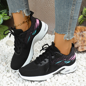 <span class=keywords><strong>Zapatillas</strong></span> Deportivas para <span class=keywords><strong>Mujer</strong></span> Altamente <span class=keywords><strong>Recomendadas</strong></span>, Modernas y Elegantes, Talla Grande, Parte Superior de Una Sola Capa, Cordones Delanteros, Transpirables - Product Image 4