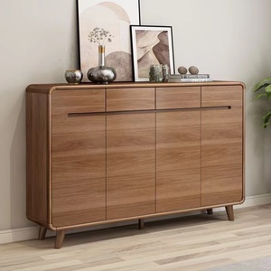 Zapatero Moderno de Madera Maciza para Sala de Estar y Dormitorio, Mueble de Almacenamiento Multiusos, Ecológico y Duradero - Product Image 5