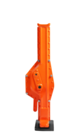 Cric mécanique TOYO-INTL 20 tonnes SJ-A 20t, cric mécanique pour le levage de marchandises, levage de charges, rouge orange, alliage d'acier