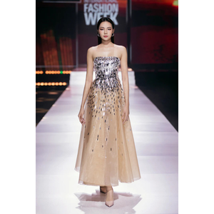 knee length dresses for ladies Let Me Think Long Sleeve Maxi Dress Opal Surge