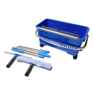 ESD 6 Gal Bucket with Swivel Squeegee <strong>Window</strong> Washer <strong>Cleaning</strong> Bucket Kit Telescopic Handle <strong>Window</strong> <strong>Cleaning</strong> Tools <strong>Set</strong> - Product Image 2