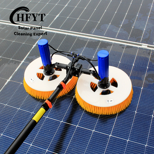 HAOFU X2 Factory Price Solar Panel Cleaning Brush with Rotating <strong>Water</strong> Powered Motor CE Certified Optional Brushless Motor - Product Image 1