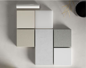 Comptoir <span class=keywords><strong>de</strong></span> caisse moderne en Corian pour magasin <span class=keywords><strong>de</strong></span> vêtements pour femmes, demi-rond, portable, comptoir <span class=keywords><strong>de</strong></span> réception d'église en surface solide - Product Image 6