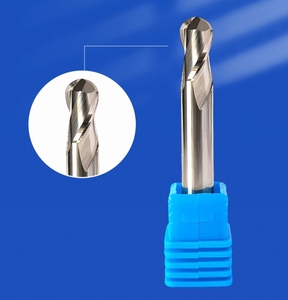 High Quality HRC55 3Flute Carbide Ball <strong>End</strong> <strong>Mill</strong> with 45 Helix <strong>for</strong> CNC Machining Aluminum &amp; <strong>Copper</strong> Cutting - Product Image 3