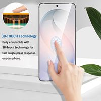 Protection d'écran compatible avec les coques 2.5D, HD clair, anti-rayures, verre trempé pour Samsung Galaxy A08 5G A18 S26 FE