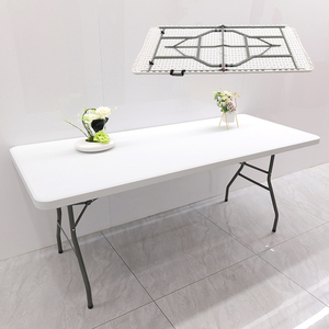 Senruihome 6 Chân hiện đại gấp bàn ghế nhựa đồ nội thất thiết lập cho các sự kiện cho khách sạn bệnh viện nhập biệt thự sử dụng nhà - Product Image 2