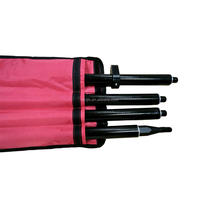 4 sections 1.8m de long en fibre de carbone Accessoires d'arpentage GPS Rover Pole Accessoires d'arpentage de haute qualité