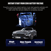Compresseur d'air numérique pour pneus avec écran LED et lumière SOS, portable, tout-en-un, démarreur de batterie de voiture 12V 1200A, booster de batterie, batterie externe Pro