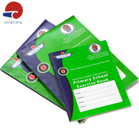 Carnets personnalisés en gros A4 A5, couverture souple, journal en carton et papier offset, cahiers d'exercices scolaires imprimés pour étudiants