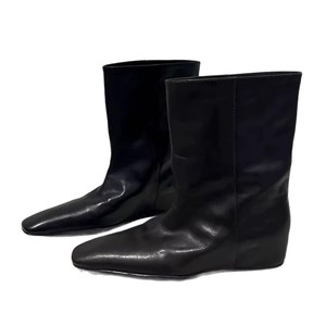 Botines Retro de Tacón Cuadrado con Plataforma Invisible para Mujer, Botas Cortas Antideslizantes y Antiolor - Product Image 4