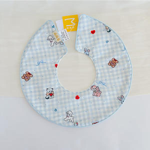 Hecion Super doux circulaire <span class=keywords><strong>Double</strong></span> face 100% coton doux pour la peau bébé couverture couleurs bébé couette couverture coton <span class=keywords><strong>gaze</strong></span> - Product Image 1