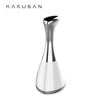 Masseur facial magnétique KAKUSAN, contrôle tactile, vibration, design élégant pour le soin du visage, matériau magnétique en aluminium, batterie au lithium