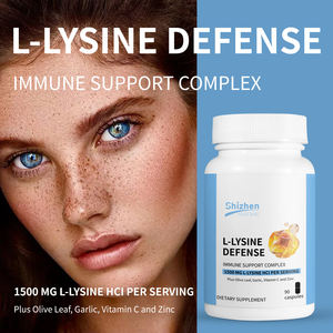 Integratore per il Supporto Immunitario OEM ODM L-Lisina Miscela Sinergica di L-Lisina Foglie d'Olivo Aglio Vitamina <span class=keywords><strong>C</strong></span> e Zinco - Product Image 3