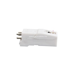 Cartucho <span class=keywords><strong>de</strong></span> reproductor <span class=keywords><strong>de</strong></span> registro actualizado con aguja, reemplazo <span class=keywords><strong>de</strong></span> lápiz óptico <span class=keywords><strong>de</strong></span> diamante, color blanco - Product Image 6