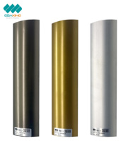 Peinture en poudre chromée effet miroir argenté ICK pour finition de revêtement aéronautique, polyester haute brillance
