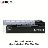 Cartouches de toner UNICO TN330 compatibles TN328K pour imprimante laser Konica Minolta Bizhub 250i 300i 360i