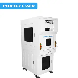 Macchina PEDB-500 della marcatura del Laser della fibra di alta precisione con velocità di marcatura veloce chiusa piena del governo 7000 Mm/s
