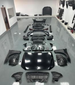 Nouvel arrivage : Kit carrosserie pour <span class=keywords><strong>Mercedes</strong></span> Benz <span class=keywords><strong>Classe</strong></span> E W212 2009-2016 vers W213 E63 <span class=keywords><strong>AMG</strong></span>, pare-chocs sans découpe, phares LED, Plug and Play - Product Image 2