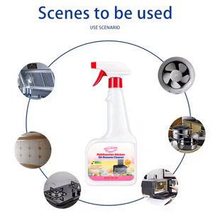 Detergente Spray Potente 5 in 1 <span class=keywords><strong>per</strong></span> Cucina, Ecologico, Multiuso, <span class=keywords><strong>Sgrassatore</strong></span> <span class=keywords><strong>per</strong></span> <span class=keywords><strong>Fornelli</strong></span> e Pulitore <span class=keywords><strong>per</strong></span> Macchie d'Olio su Utensili, 500ml - Product Image 6