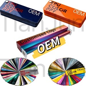 Film de protection de carrosserie automobile en vinyle violet nuit auto-cicatrisant anti-rayures, exclusivité Tuning Garage - Product Image 3
