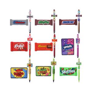 Cuentas focales de silicona de fácil devolución, a granel, nuevas llegadas, con diseños de Princesa, Día de Acción de Gracias, Navidad y Osito Cariñoso - Product Image 1