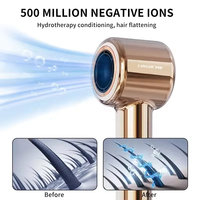 Sèche-cheveux professionnel Golden Multi Styler, outils de coiffage, 120000 tr/min, haute vitesse, 500 millions d'ions négatifs, ensemble de sèche-cheveux