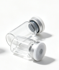 Venta al por mayor disponible: Frascos de vidrio transparente con juego completo de tapas de 3ml, 5ml, 10ml para polvo liofilizado, impresión personalizada. - Product Image 6