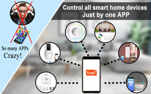 Thông minh PIR cảm biến chuyển động với xây dựng trong máy ảnh với độ chính xác cao và tự động cảm ứng hồng ngoại đêm phiên bản chức năng tuya - Product Image 6