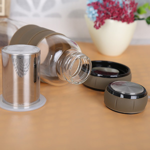 Botella de Agua con Filtro Inferior a Prueba de Fugas, Producto Más Vendido de los Fabricantes de Botellas de Agua <span class=keywords><strong>2023</strong></span>, Botella de Vidrio para Té y Agua - Product Image 6