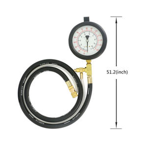 TU-443 Deluxe pompa injeksi bahan bakar otomotif Universal <span class=keywords><strong>Kit</strong></span> penguji tekanan bahan bakar Manometer terbaru untuk pengujian mesin - Product Image 4