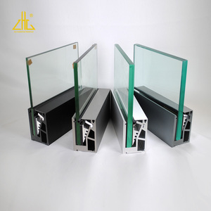 ZHONGLIAN-Perfil de balaustrada LED de aluminio, vidrio de 10-20MM para balcón, Puente o <span class=keywords><strong>terraza</strong></span> - Product Image 3