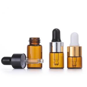 ขวดแก้วพร้อมหลอดหยดน้ำน้ำมันหอมระเหย1มล. 2มล. 3มล. 5มล. - Product Image 4