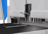 Machine de pliage entièrement automatique HARSLE, plieuse de panneaux en acier inoxydable CNC, système de contrôle central, pliage de panneaux