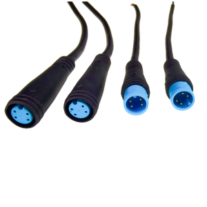 Câble d'extension étanche M6 2 à 6 broches mâle-femelle, âme en cuivre, PVC, basse tension 220V, 1 mètre, pour vélo électrique, moto - Product Image 4