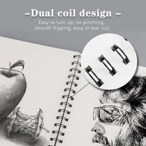 Panwenbo A5 A4 A3 24แผ่น/แพ็คสมุดสเก็ตช์ภาพศิลปะ160gsm ปราศจากกรดสำหรับ<span class=keywords><strong>เขียน</strong></span>กระดาษร่างสำหรับเด็กและผู้ใหญ่ - Product Image 5