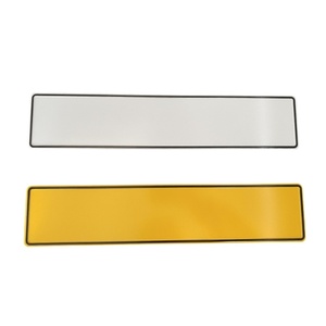 Tùy Chỉnh Thiết Kế Acrylic Trống Xe Giấy Phép Số Tấm Trang Trí Thời Trang Xe Giấy Phép Tấm - Product Image 4