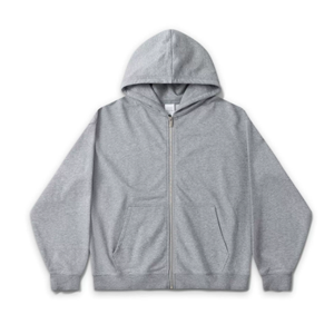 Veste à capuche décontractée et polyvalente pour l'automne et l'hiver, style sport, texture haut de gamme, sweat-shirt à fermeture éclair en coton, style homme - Product Image 2