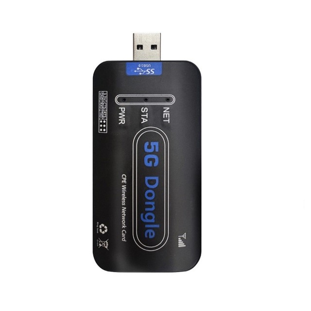 Getcom.AI GT520N-GL 5G USB Dongle 5G Modem With Sim Slot in Windows and Linux for Global Usage