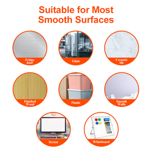 Bảng dán tường viết <span class=keywords><strong>x</strong></span>óa khô, có thể tháo rời, dán dính, với lớp keo nano, không cần keo dán, kích thước tùy chỉnh - Product Image 5