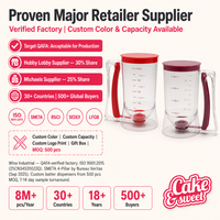 Distributeur de pâte à pâtisserie 900 ml, outils de pâtisserie, distributeur de pâte à farine pour cupcakes, biscuits, gâteaux, muffins