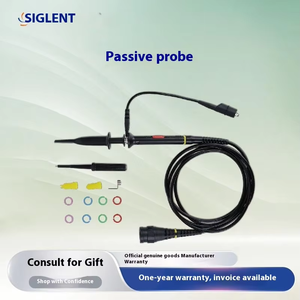 Oscilloscope à sonde passive universelle Siglent PP510, matériau ABS, 1x10x500m, instrument de mesure électronique, puissance 1W, garantie 1 an - Product Image 3