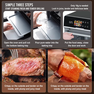 Hot Sale Modern Electric 20-Liter Large Capacity Air <strong>Fryer</strong> Oven Multi-Function All-In-One <strong>Machine</strong> for Household Use Square Shape - Product Image 5