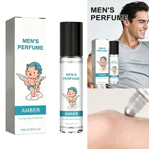 Perfume en Roll-on de 10 ml para <span class=keywords><strong>Hombre</strong></span>, Aroma Fresco y Amaderado, Sofisticado y de Lujo, para Uso Diario y Regalo, Aroma a <span class=keywords><strong>Colonia</strong></span> Ámbar - Product Image 4