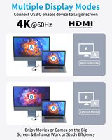 Cable de alta velocidad 4K @ 60/30Hz tipo C a HDTV 2 en 1 con puerto de carga de 100W Compatible con iPhone 16 15 Pro Max Laptop IPad HDTV