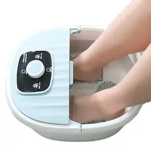 CE Quality Good Foot Heating Spa Bath Massager with Heat Automatic Motorized Roller Massager Foot Spa