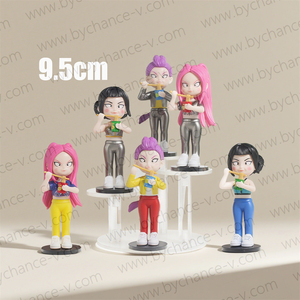 Ensemble de figurines d'anime Kpop <span class=keywords><strong>Demon</strong></span> Hunter Girls, thème Ramen, poupées amusantes, cadeau pour filles, idéal pour sacs surprises et cadeaux de fête - Product Image 4