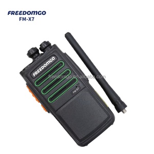 Freedomgo FM-X7, Intercomunicador Portátil de Alta Potencia con Encriptación de Voz, Resistente a Interferencias y a los Golpes, Color Negro, para Exteriores, 16, 5 W, 12 Horas - Product Image 2