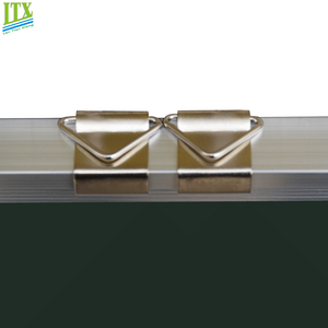 Pizarra blanca de escritura de pared <span class=keywords><strong>para</strong></span> enseñanza en el aula, marco de aluminio, pizarra de <span class=keywords><strong>tiza</strong></span> plegable magnética <span class=keywords><strong>para</strong></span> oficina - Product Image 4